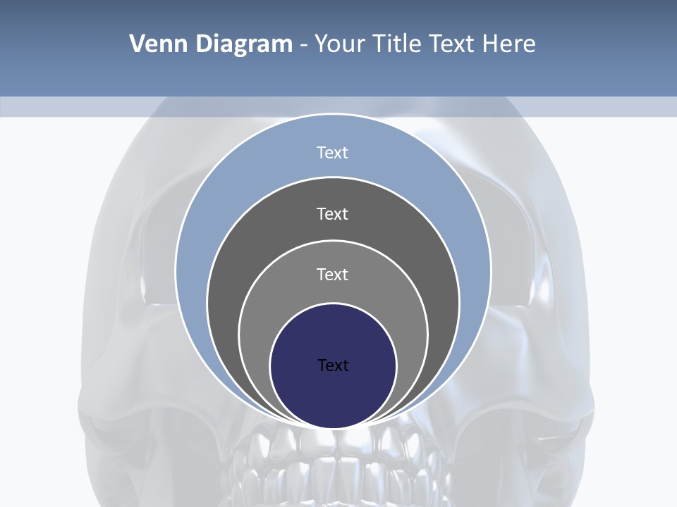Ancient Horror Skull PowerPoint Template