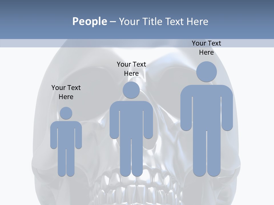 Ancient Horror Skull PowerPoint Template