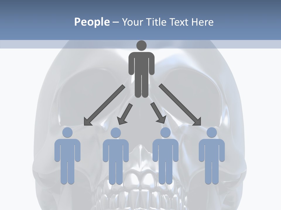 Ancient Horror Skull PowerPoint Template