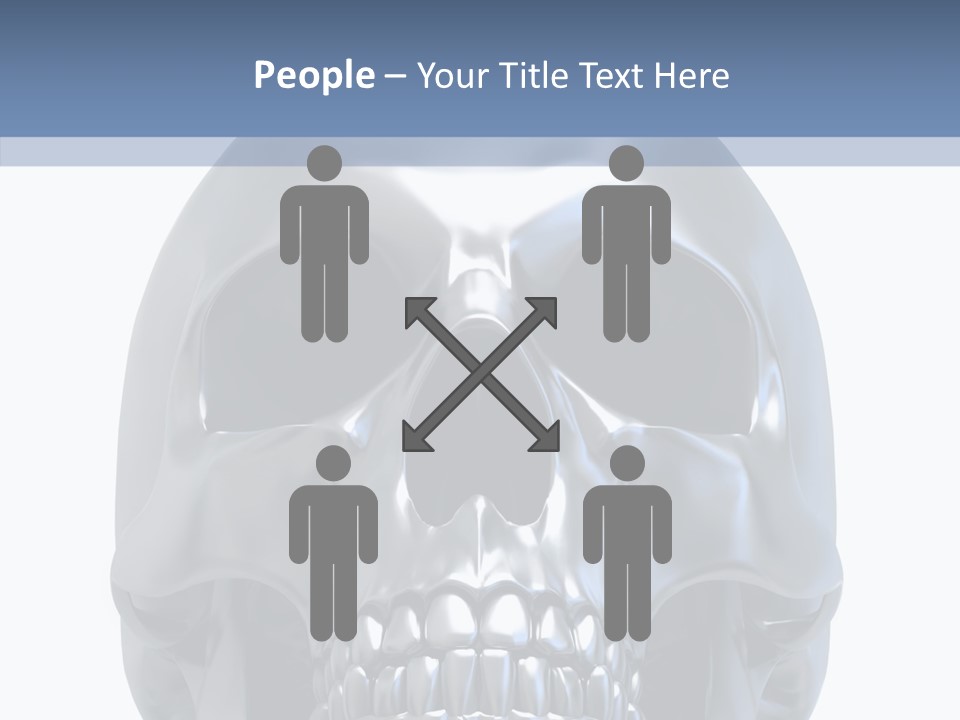 Ancient Horror Skull PowerPoint Template