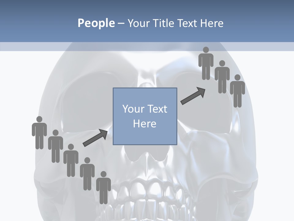 Ancient Horror Skull PowerPoint Template