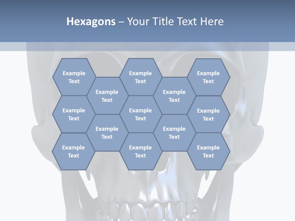 Metallic Dead Isolated PowerPoint Template