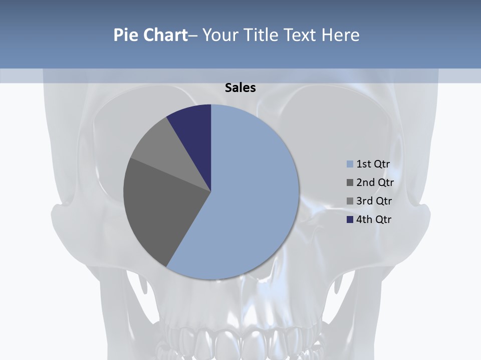 Metallic Dead Isolated PowerPoint Template