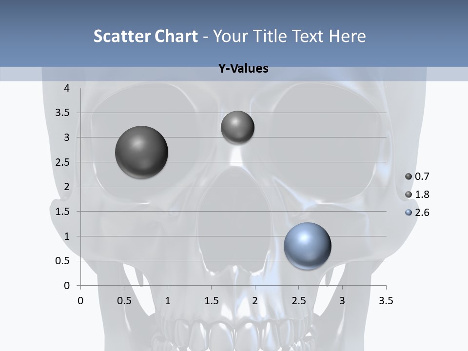 Metallic Dead Isolated PowerPoint Template