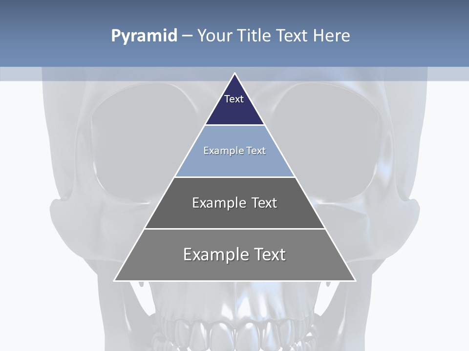 Metallic Dead Isolated PowerPoint Template