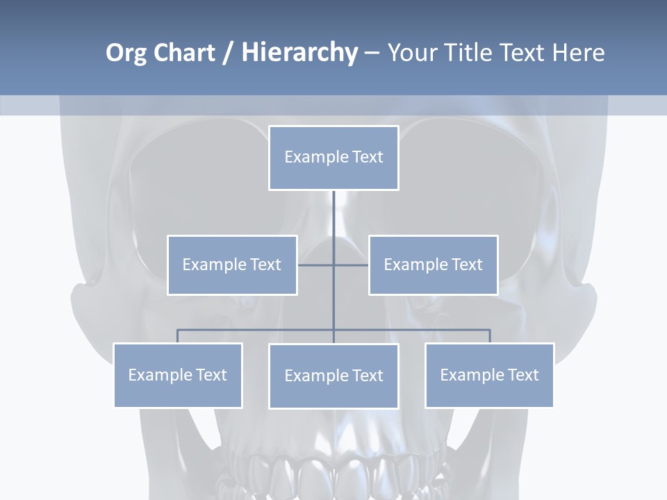 Metallic Dead Isolated PowerPoint Template