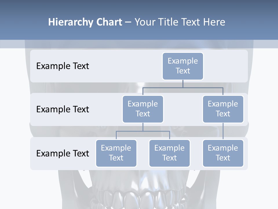 Metallic Dead Isolated PowerPoint Template
