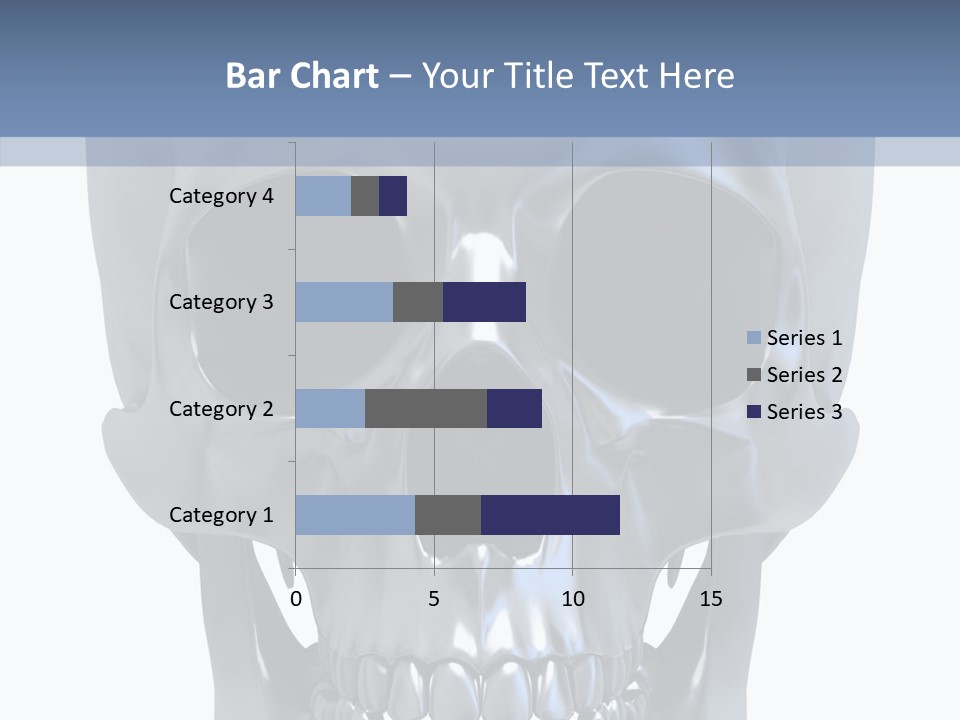 Metallic Dead Isolated PowerPoint Template