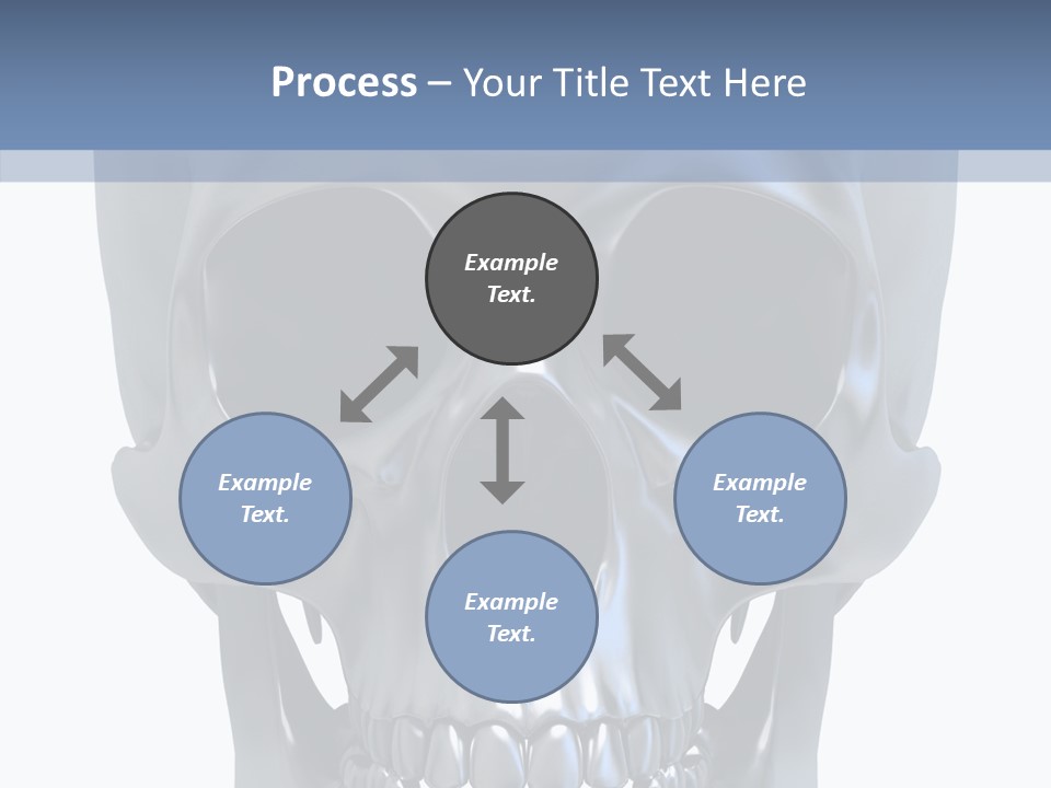Metallic Dead Isolated PowerPoint Template
