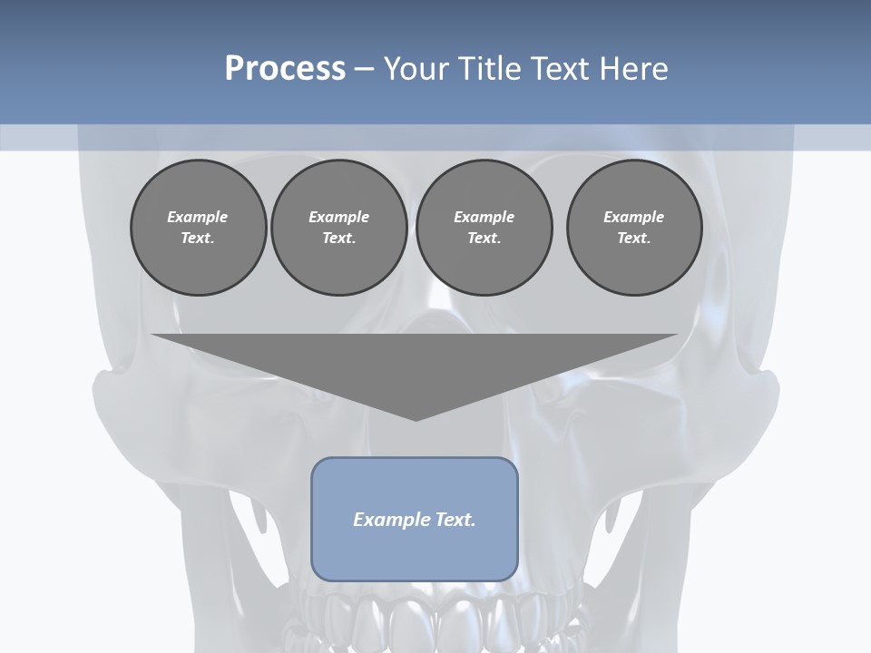 Metallic Dead Isolated PowerPoint Template