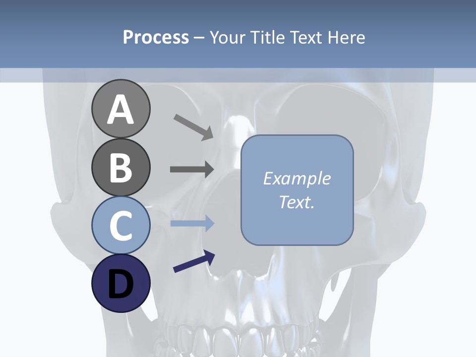 Metallic Dead Isolated PowerPoint Template