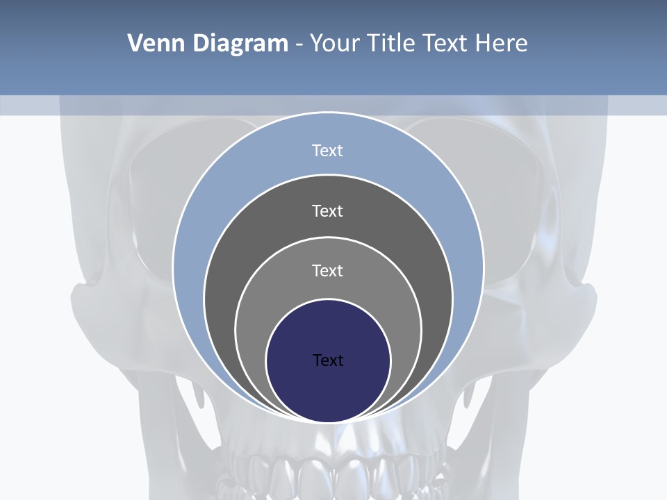 Metallic Dead Isolated PowerPoint Template