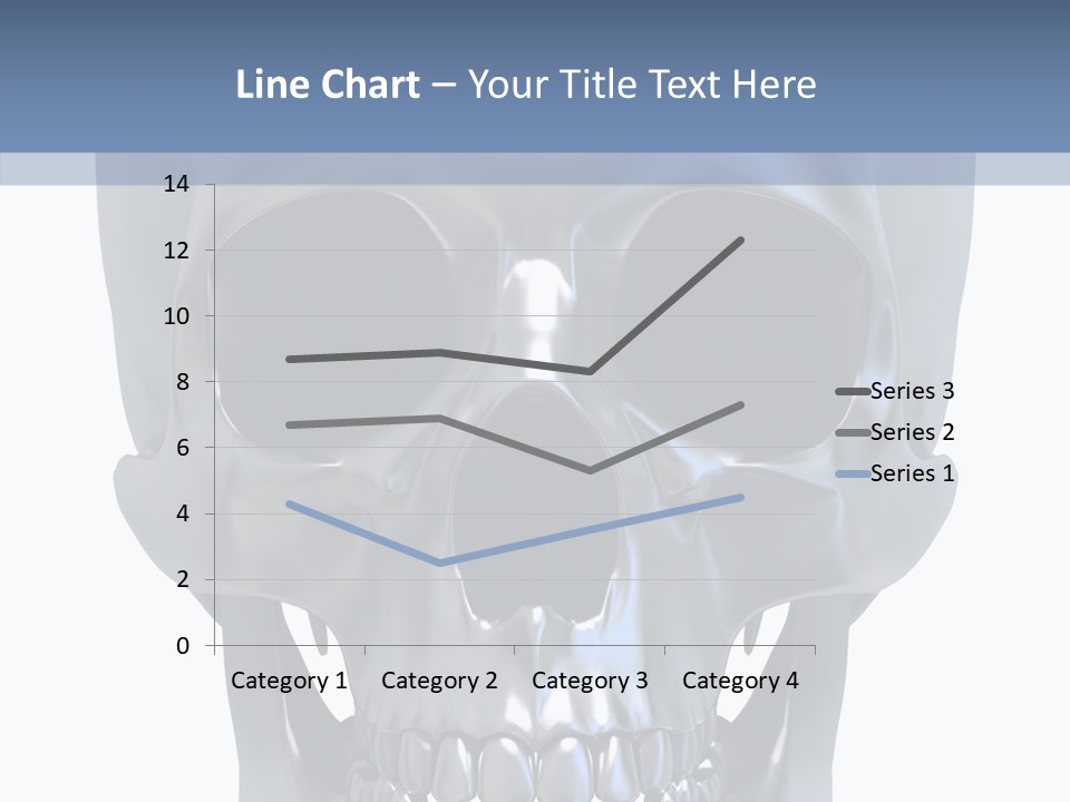 Metallic Dead Isolated PowerPoint Template