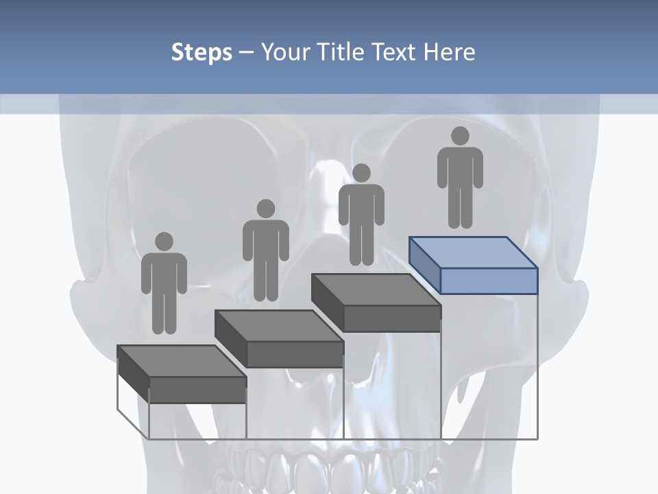 Metallic Dead Isolated PowerPoint Template