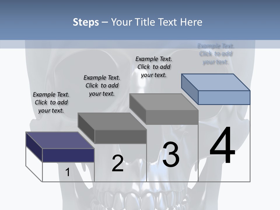 Metallic Dead Isolated PowerPoint Template