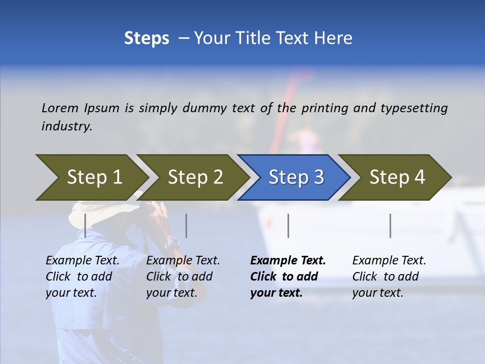 Transportation Nature Peaceful PowerPoint Template
