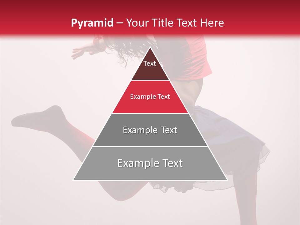 Fly Female Exercise PowerPoint Template