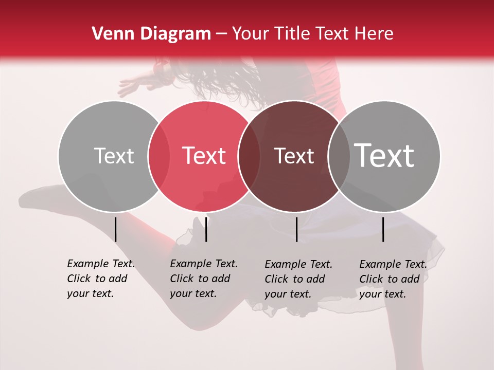 Fly Female Exercise PowerPoint Template