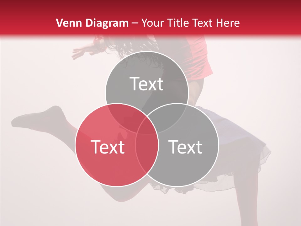 Fly Female Exercise PowerPoint Template