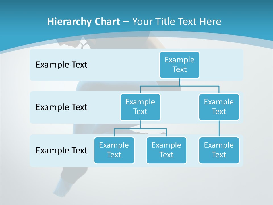 Posing Hair Athlete PowerPoint Template