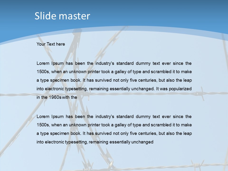 Criminal Liberty Concept PowerPoint Template