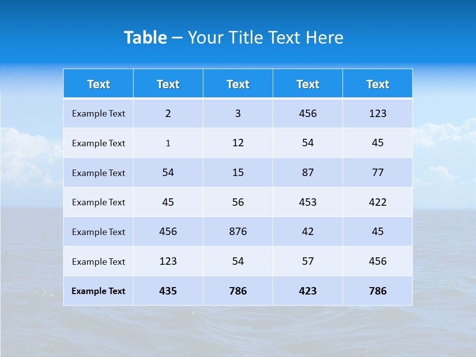 Open Nature Landscape PowerPoint Template