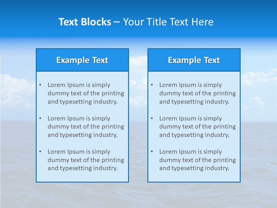 Open Nature Landscape PowerPoint Template