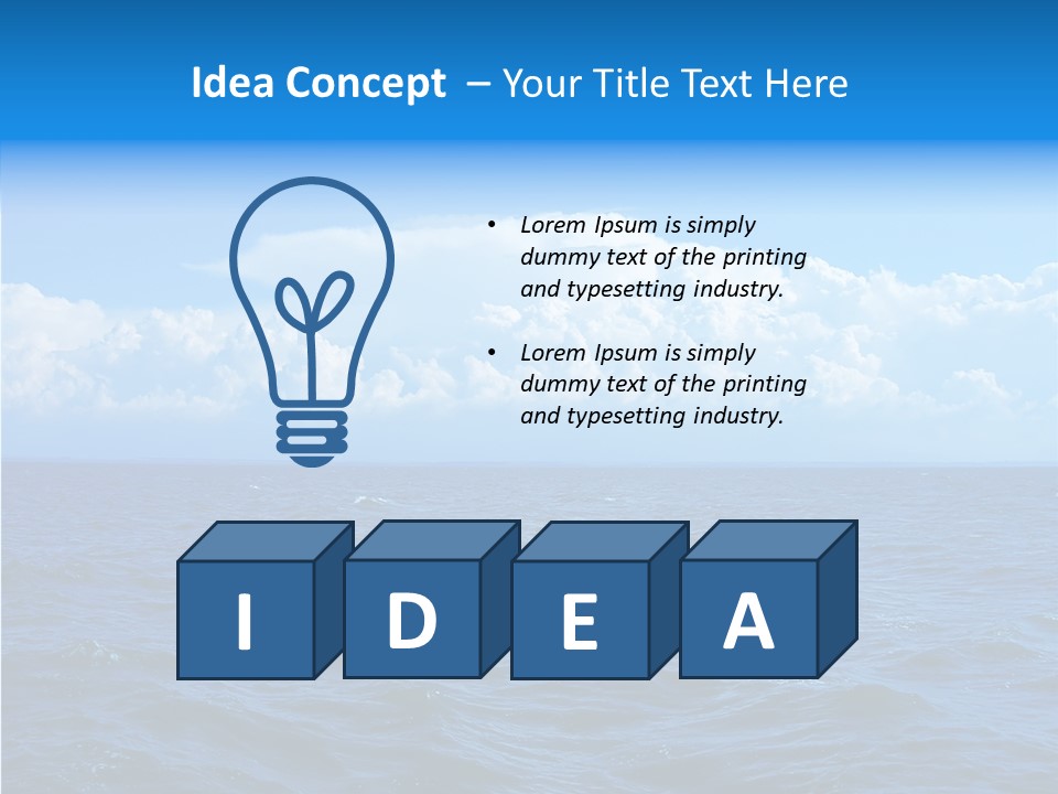 Open Nature Landscape PowerPoint Template