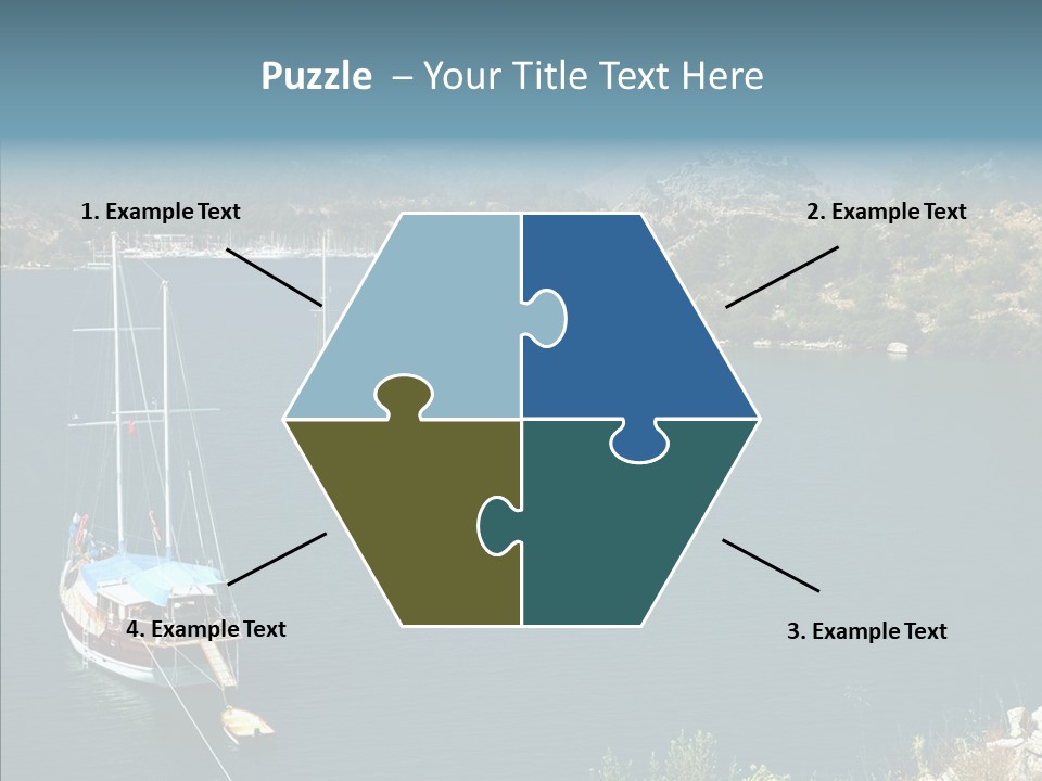 Hills Cloud Calm PowerPoint Template