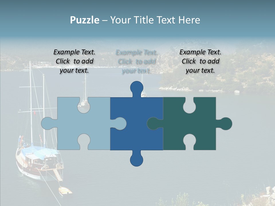 Hills Cloud Calm PowerPoint Template