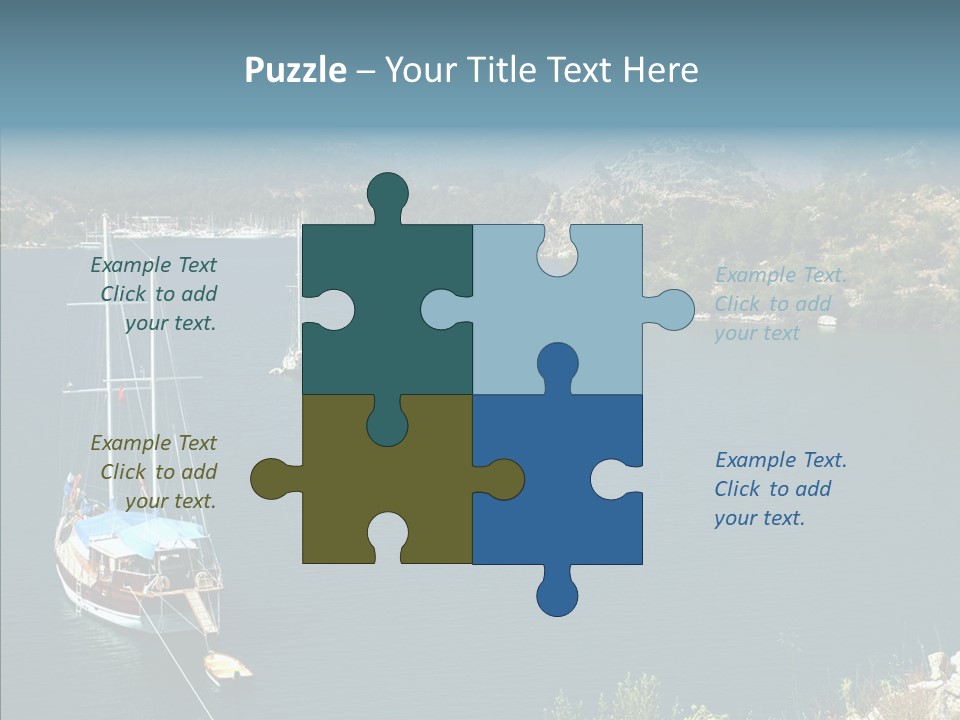 Hills Cloud Calm PowerPoint Template