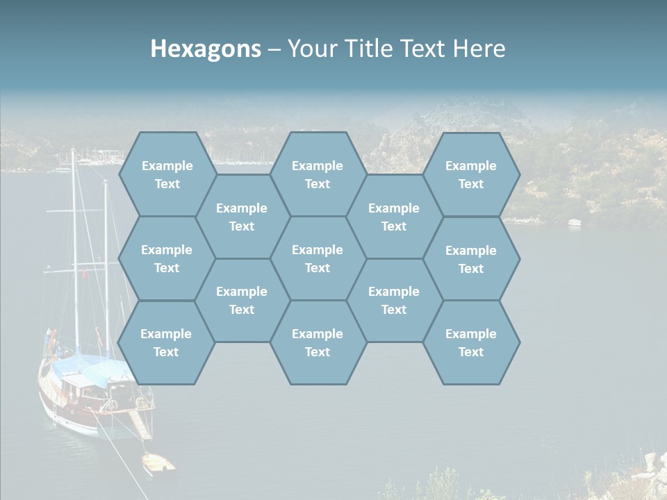 Hills Cloud Calm PowerPoint Template