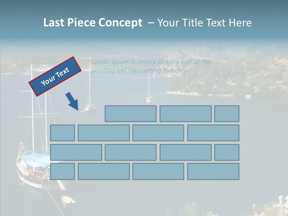 Hills Cloud Calm PowerPoint Template
