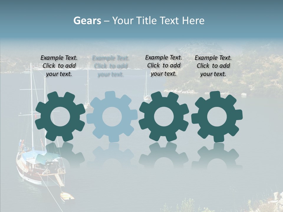 Hills Cloud Calm PowerPoint Template