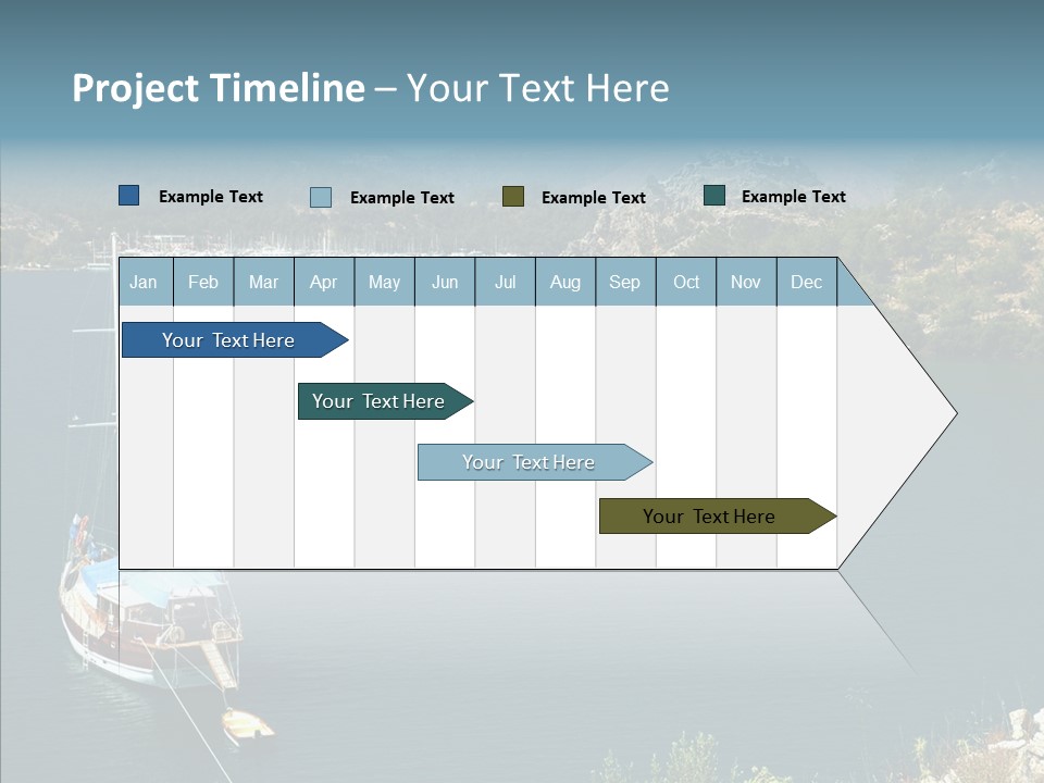Hills Cloud Calm PowerPoint Template