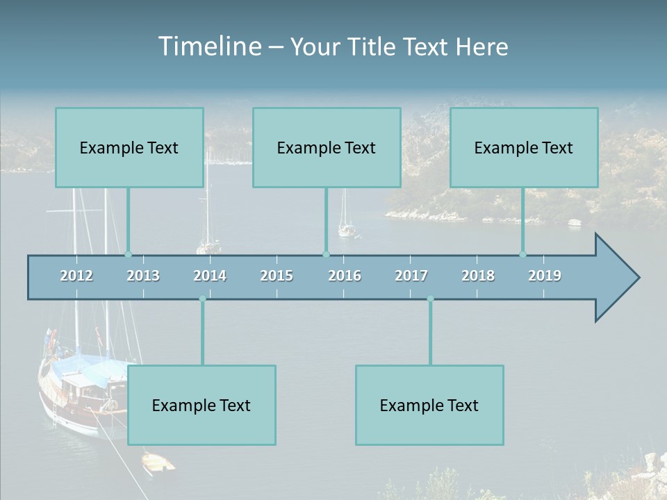 Hills Cloud Calm PowerPoint Template
