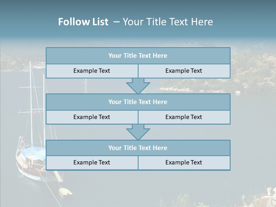 Hills Cloud Calm PowerPoint Template
