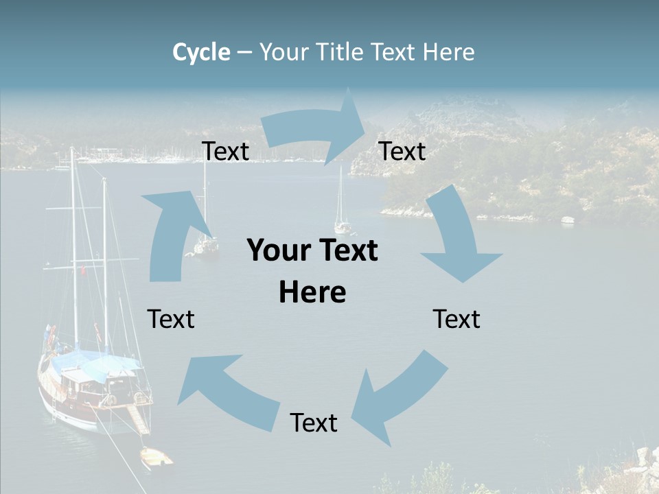 Hills Cloud Calm PowerPoint Template