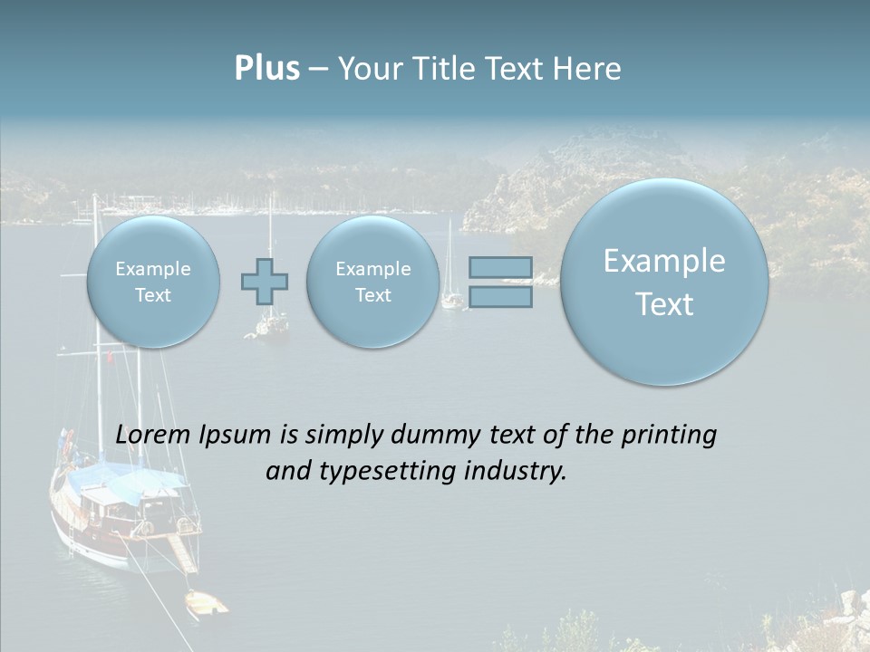 Hills Cloud Calm PowerPoint Template