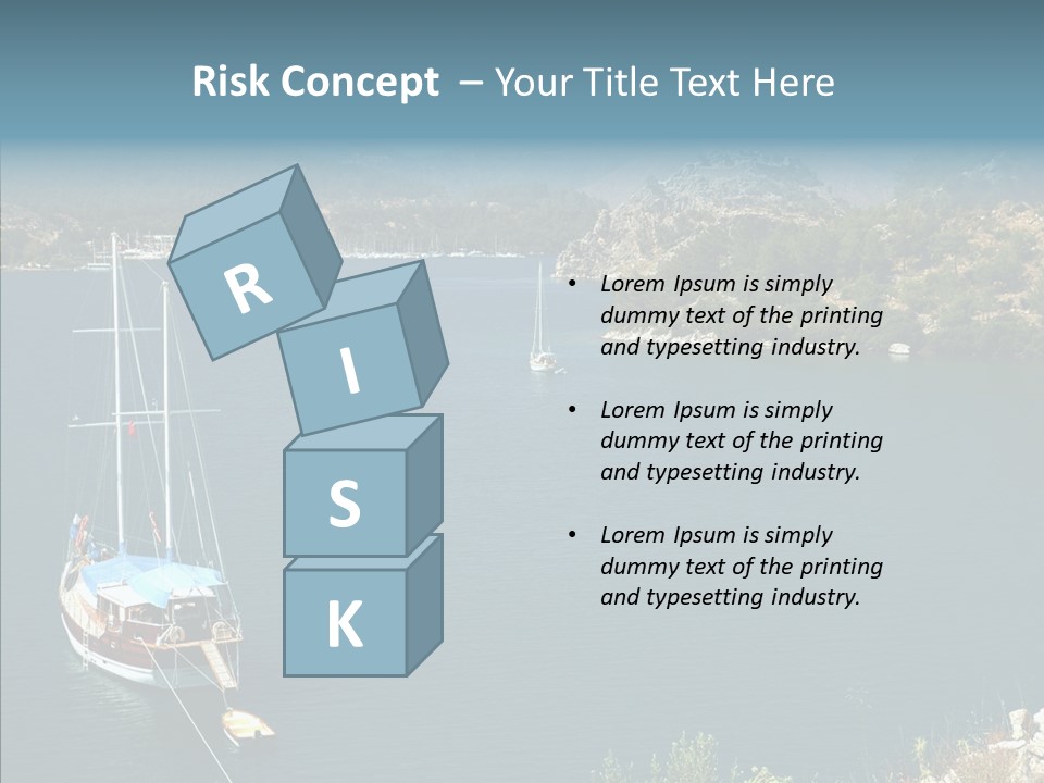 Hills Cloud Calm PowerPoint Template