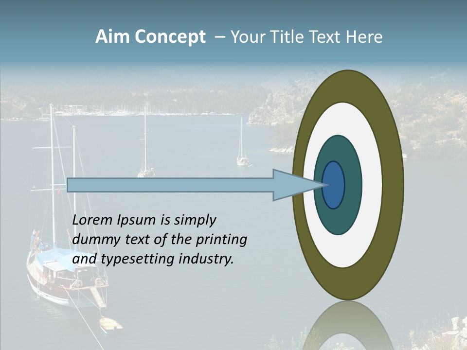 Hills Cloud Calm PowerPoint Template