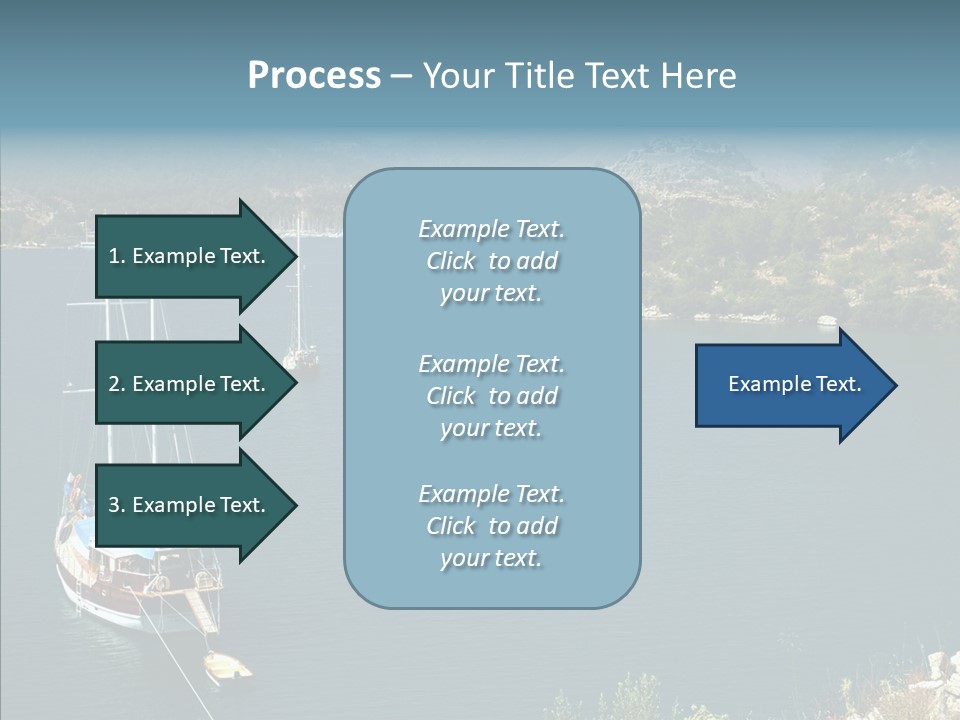 Hills Cloud Calm PowerPoint Template