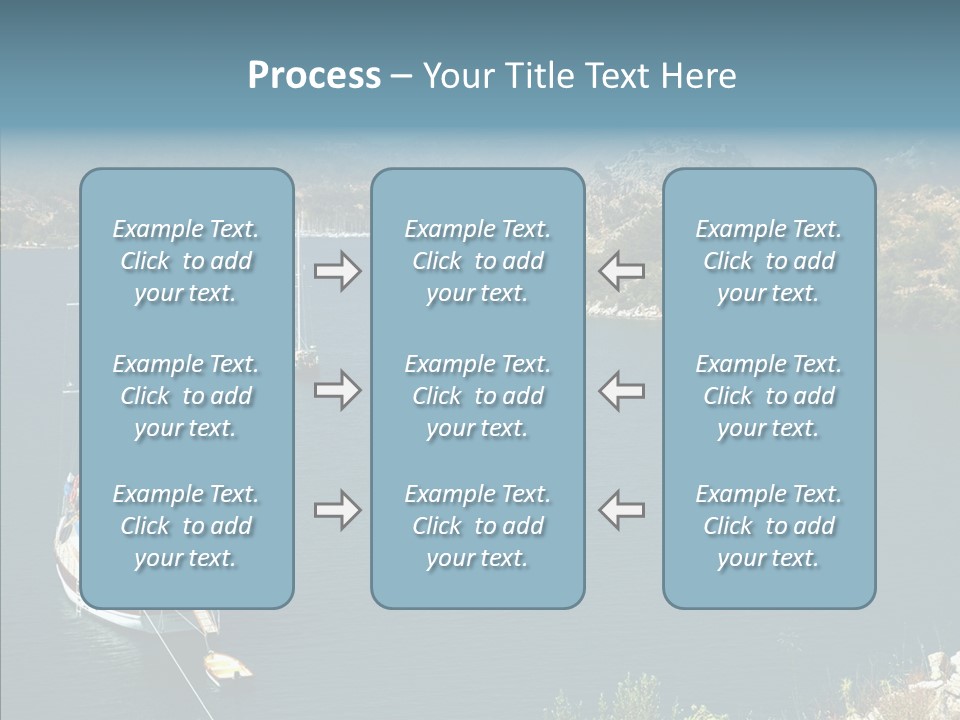 Hills Cloud Calm PowerPoint Template