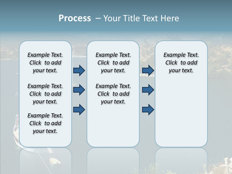 Hills Cloud Calm PowerPoint Template