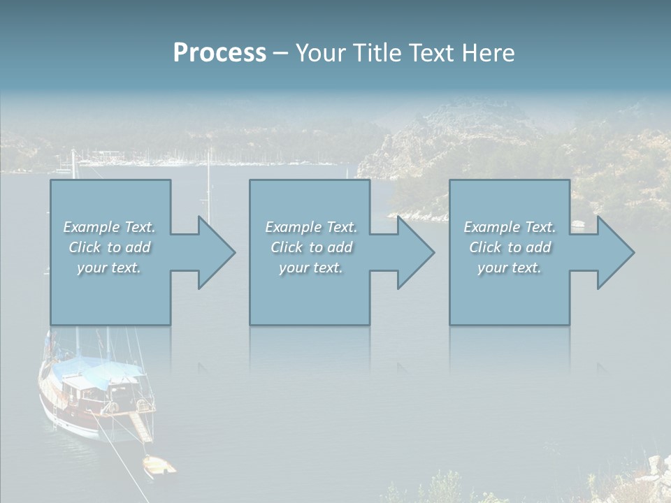 Hills Cloud Calm PowerPoint Template