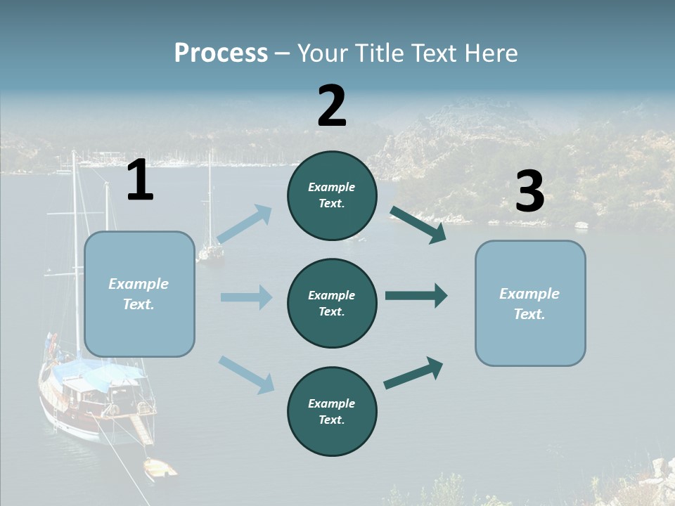 Hills Cloud Calm PowerPoint Template