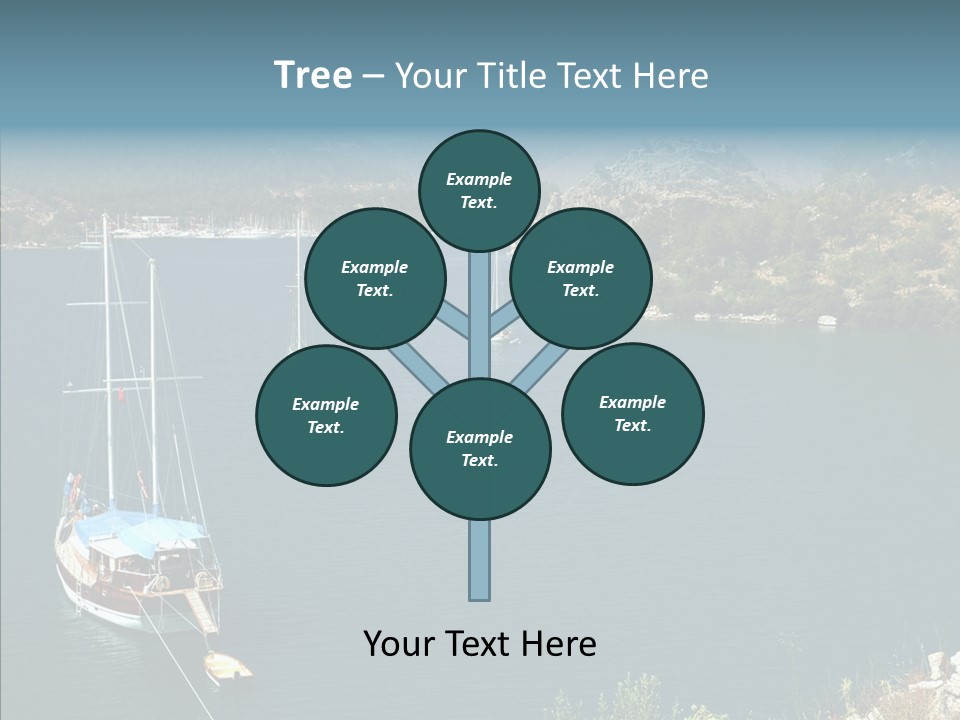 Hills Cloud Calm PowerPoint Template