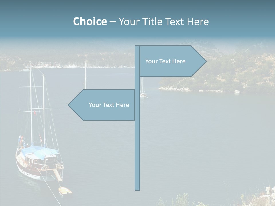 Hills Cloud Calm PowerPoint Template