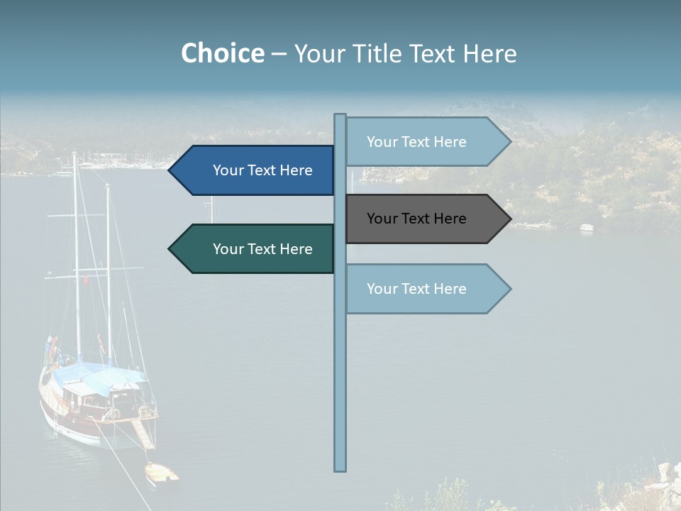 Hills Cloud Calm PowerPoint Template
