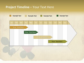 Old Blossom Stain PowerPoint Template
